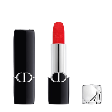 DIOR Rouge Lipstick 1.5g #888 Strong Red , ดิออร์ , DIOR ,ลิปสติก ROUGE DIOR LIPSTICK ,  Rouge Dior ,ลิป dior rouge รีวิว , dior rouge lipstick สีไหน สวย