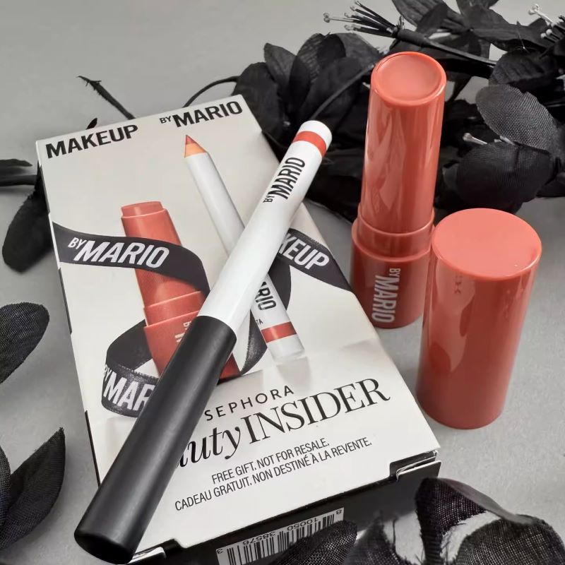 Sephora Birthday Gift 2025 MAKEUP BY MARIO Dream Lip Kit, MoistureGlow Plumping Lip Serum #Rosewood Glow ,Ultra Suede Sculpting Lip Pencil #Rich Mauve , Sephora Birthday Gift 2025 , MAKEUP BY MARIO, ช้อป Sephora