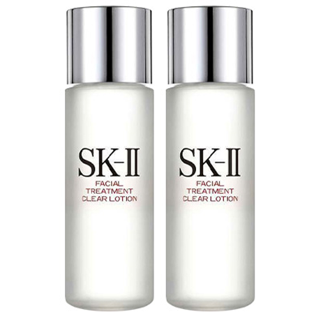 SK-II แพ็คคู่ Facial Treatment Clear Lotion 30 ml โทนเนอร์ปรับสภาพผิว อุดมด้วยสารพิเทร่าเข้มข้น และ AHA