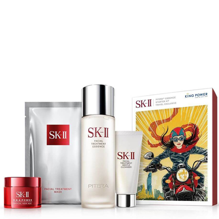 SK-II Pitera Essence Starter Kit Thailand Exclusive (Limited Edition 2020) เซ็ตพิเศษประกอบไปด้วย เอสเซนส์ คลีนเซอร์ ครีม R.N.A. และมาสก์